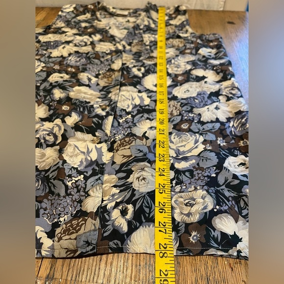 VERO MODA • Vintage Floral Silk Sleeveless Top • Size M - Picture 9 of 9